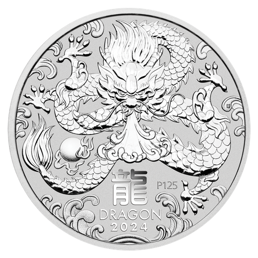 [20648] Lunar III Dragon 5oz Silver Coin 2024 margin scheme